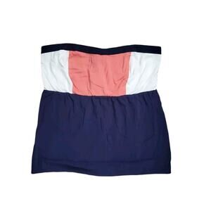 Torrid Vintage Colorblock Flowy Convertible Strapless Tank Top, Plus Size 5 (5X)